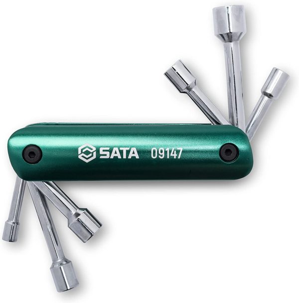 SATA 6-Piece Folding Nut Drivers (Metric) - ST09147