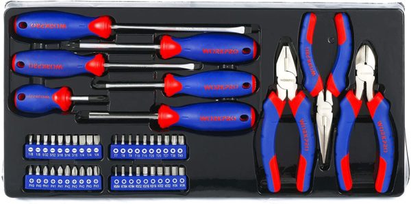 Mechanics Tool Set with 3-Drawers 8
