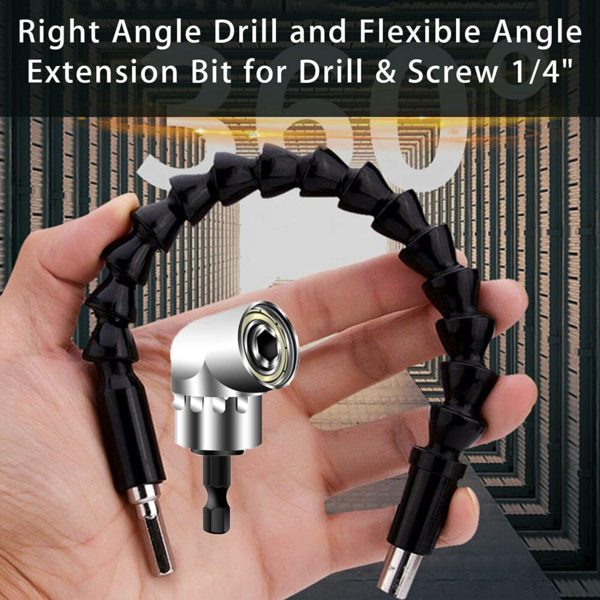 Flexible Drill Bit Extension Set 3